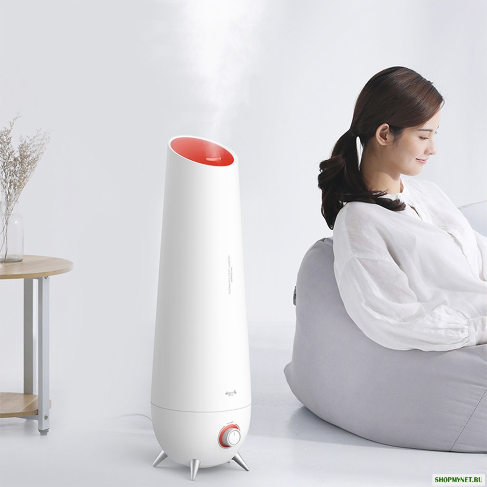 Deerma DEM-LD610 6L Бытовой Увлажнитель Воздуха Ультразвуковой Ароматерапия Воздух Диффузор 280 мл / ч Туман Малошумный