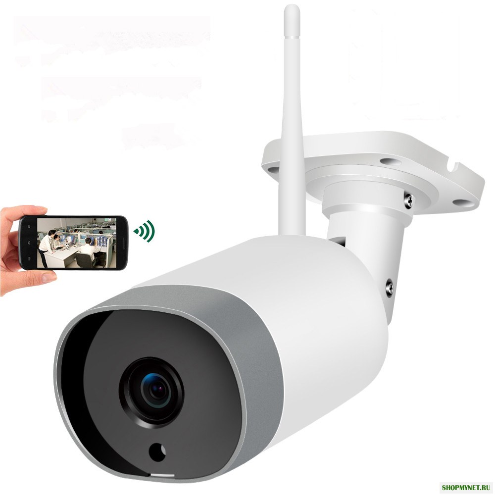 Bakeey 1080P HD P2P Инфракрасный LED Беспроводной WIFI Security Водонепроницаемы На открытом воздухе IP камера Ночное видение ONVIF-ЕС US Plug